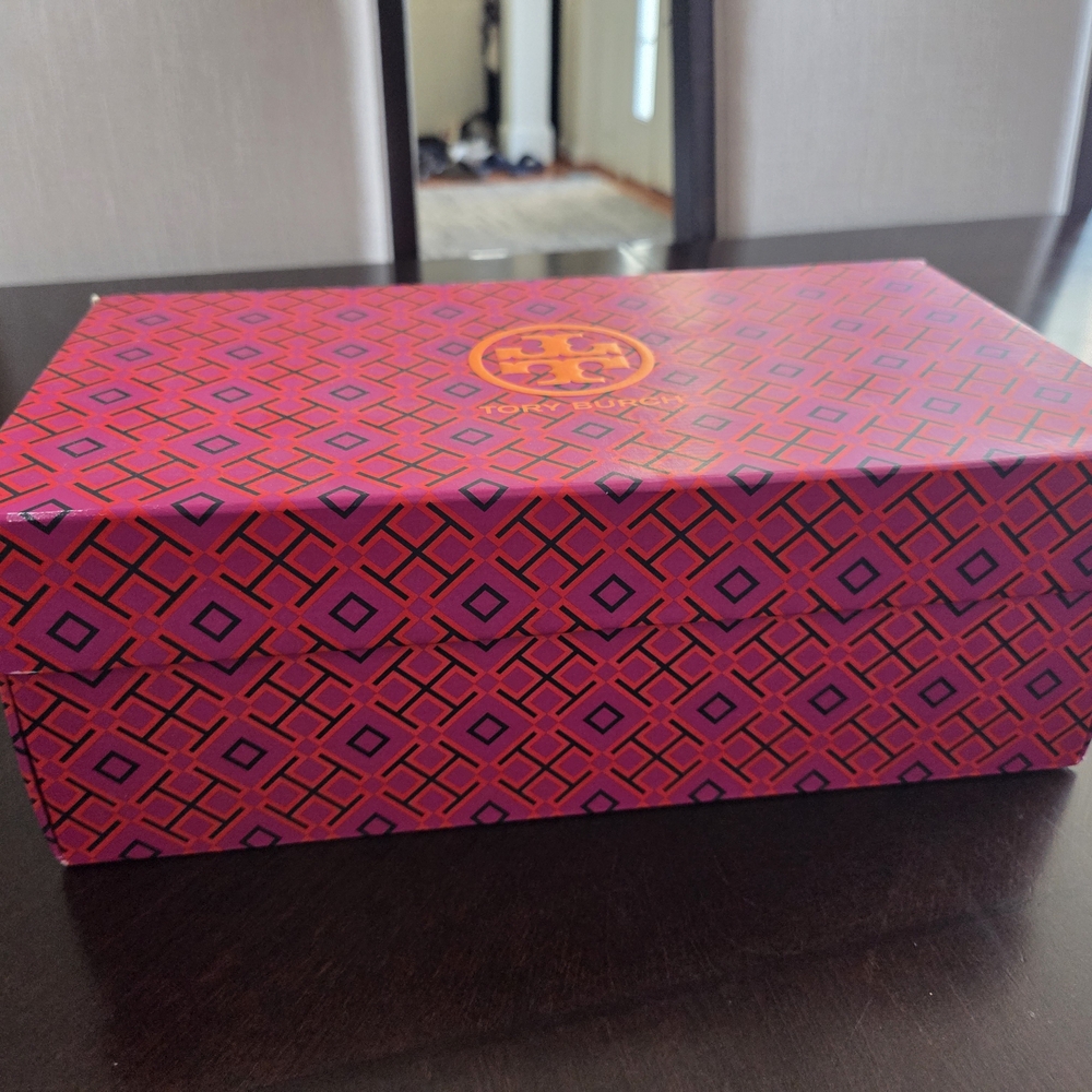 Tory Burch Pink and Orange Patterned Box